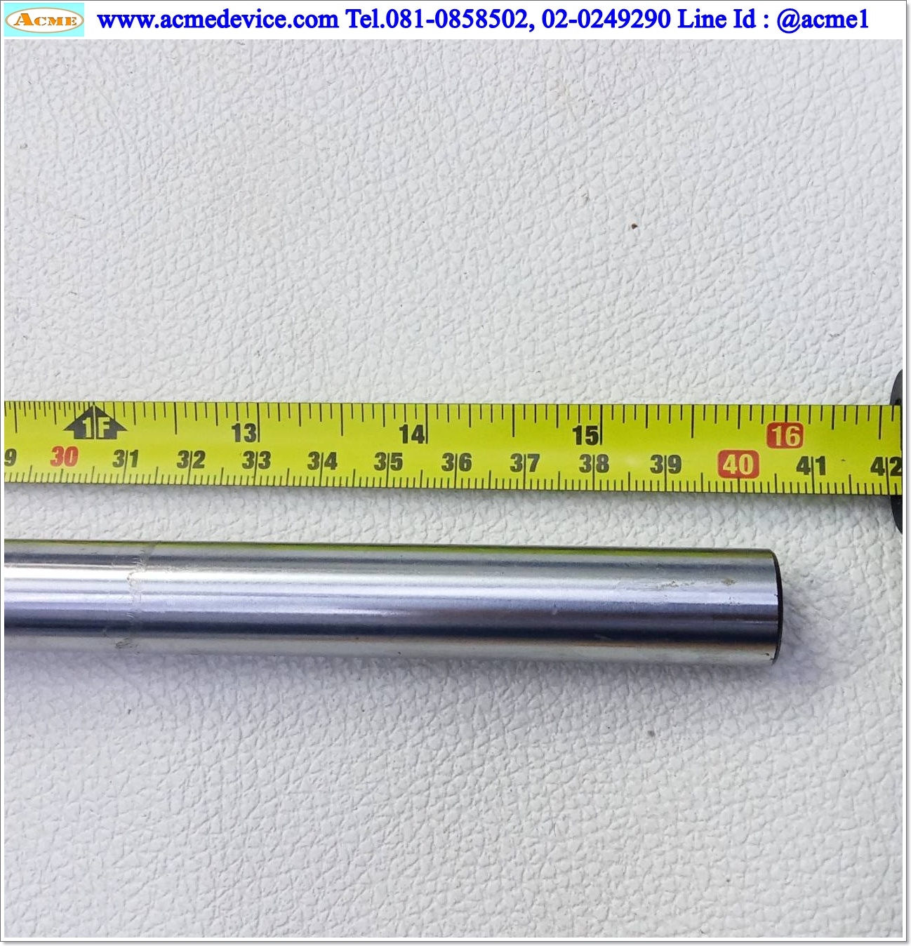 Linear Bushing and Shafts Misumi รุ่น SLHFSW16, เพลาโต 16 mm. x 405 mm.