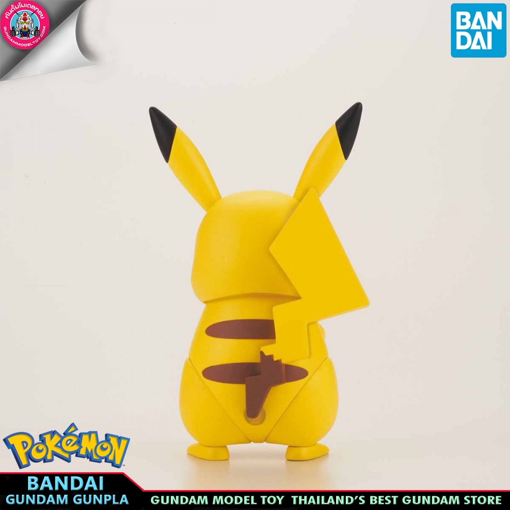 BANDAI ANIME POKEMON PLAMO COLLECTION 41 SELECT SERIES PIKACHU โมเดล การ์ตูน อนิเมะ