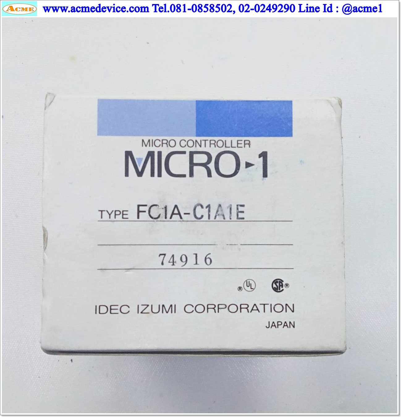 PLC Idec รุ่น FC1A-C1A1E, Relay Output