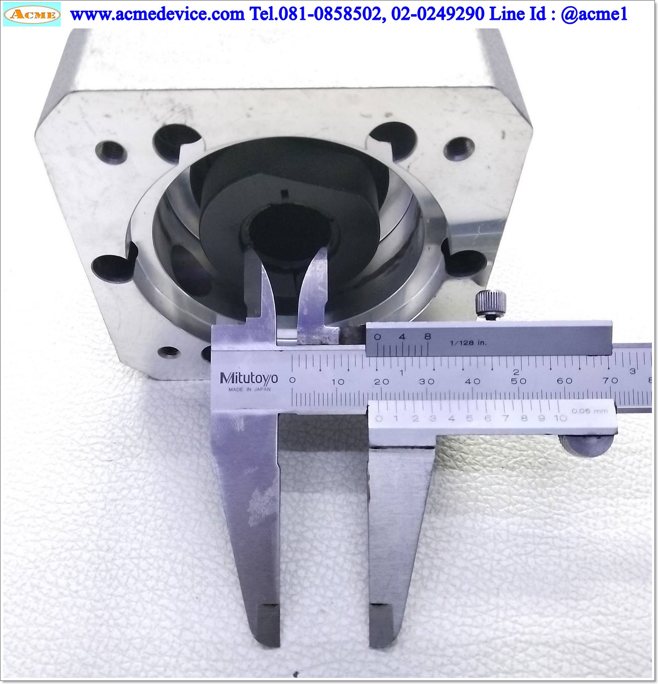 Gear Head รุ่น SXW090-10-P2-19-70-90-M5, Ratio 10:1, (เพลาเข้า 19 mm., ออก 19 mm.), for 750w