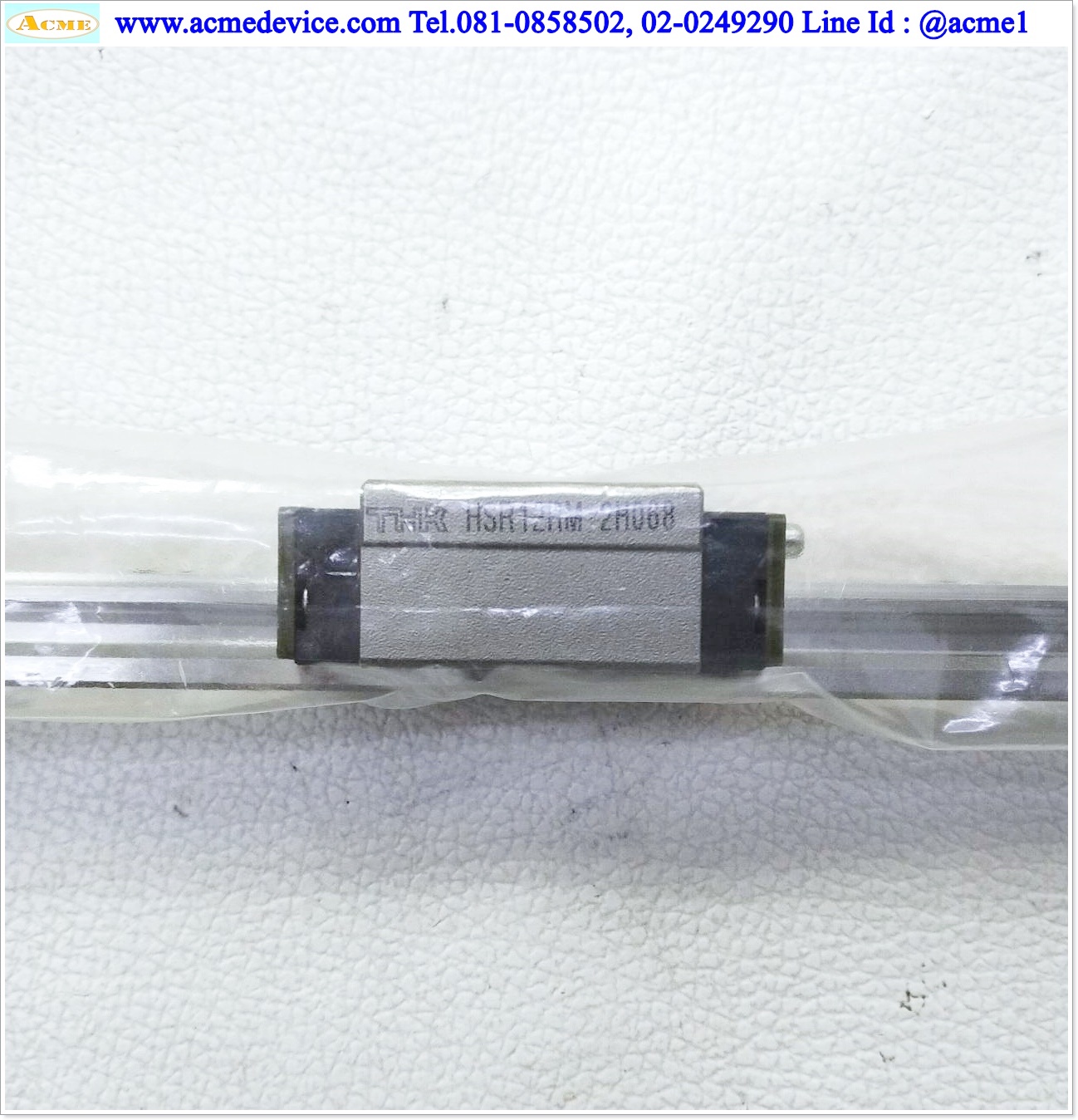 Linear Block and Rail THK รุ่น HSR12RM, รางสไลด์ขนาด 12 x 550 mm.