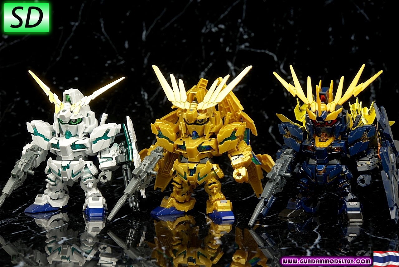 BANDAI SD BB394 UNICORN GUNDAM 03 PHENEX โมเดล กันดั้ม กันพลา PS TOYLAND
