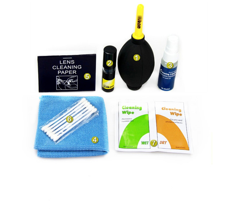 ชุดทำความสะอาดกล้อง/เลนส์ CANON & Nikon ครบชุด 7in1 ราคาถูกที่สุด