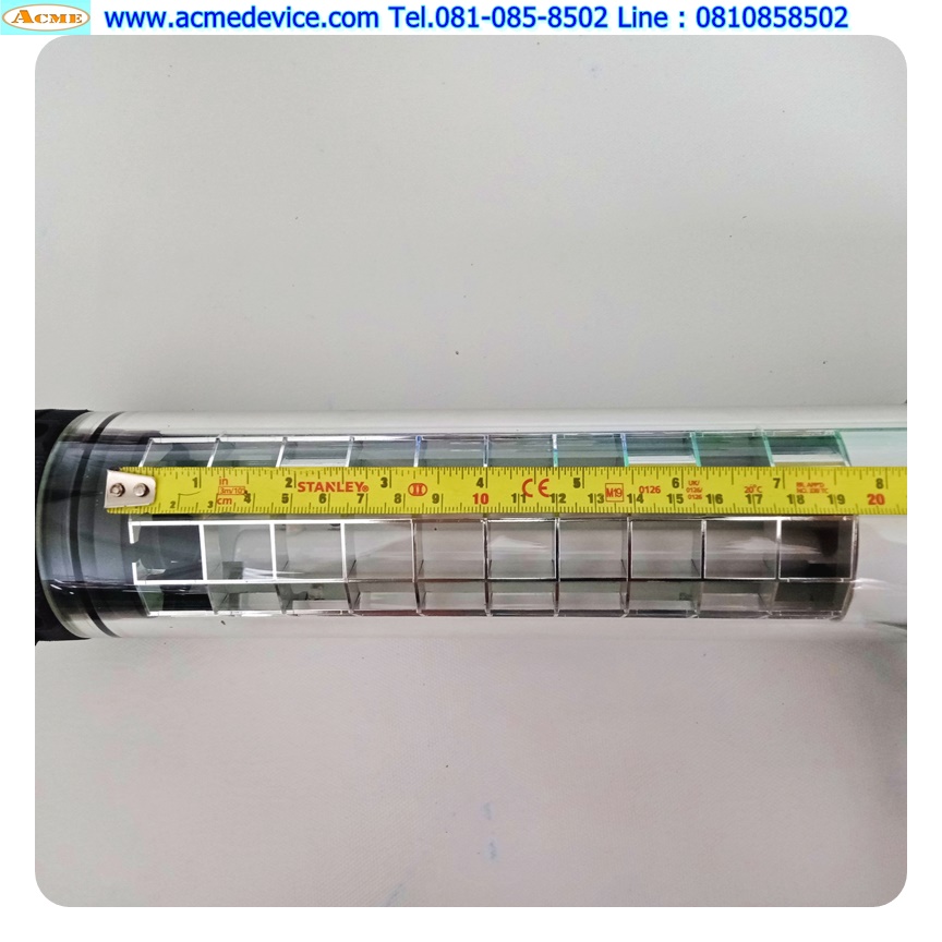 Light Tube Luminaire Waldmann รุ่น RL70CV-118, 230V, IP67, 1x18W (สีส้ม)