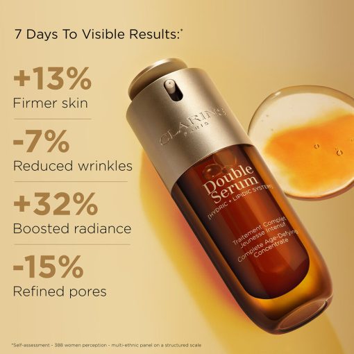 ดับเบิ้ลเซรั่มคลาแรงส์ Clarins Double Serum 50ml New
