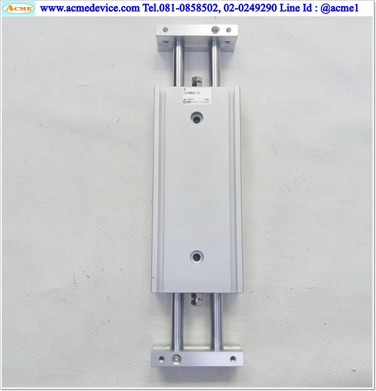 Air Cylinder SMC รุ่น CXSWM25-75, Bore 25 mm., Stroke 75 mm.