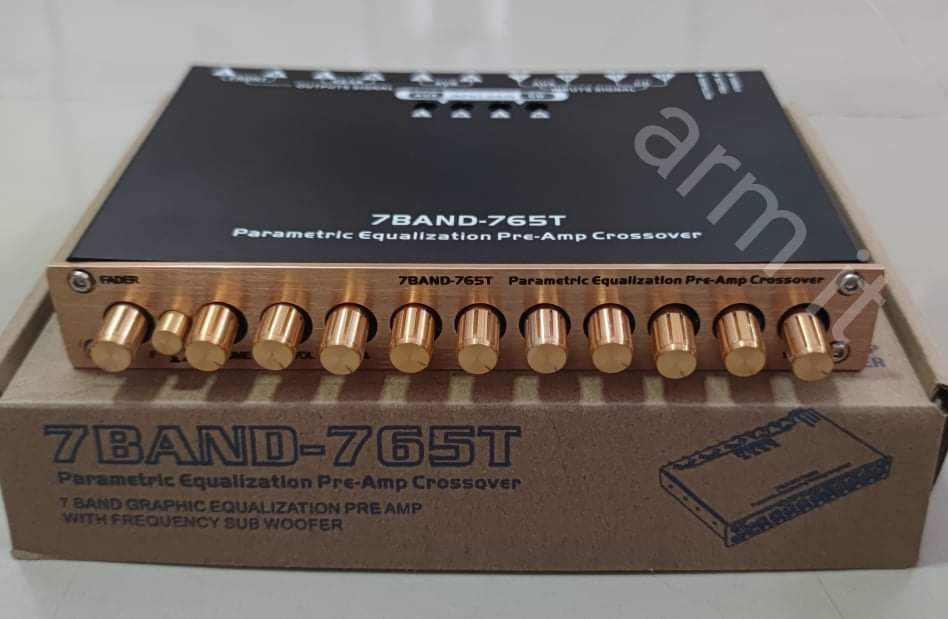 ปรี 7แบรน รุ่น 765T เสียงดี เกรดอะไหร่อย่างดี แยกซับอิสระ