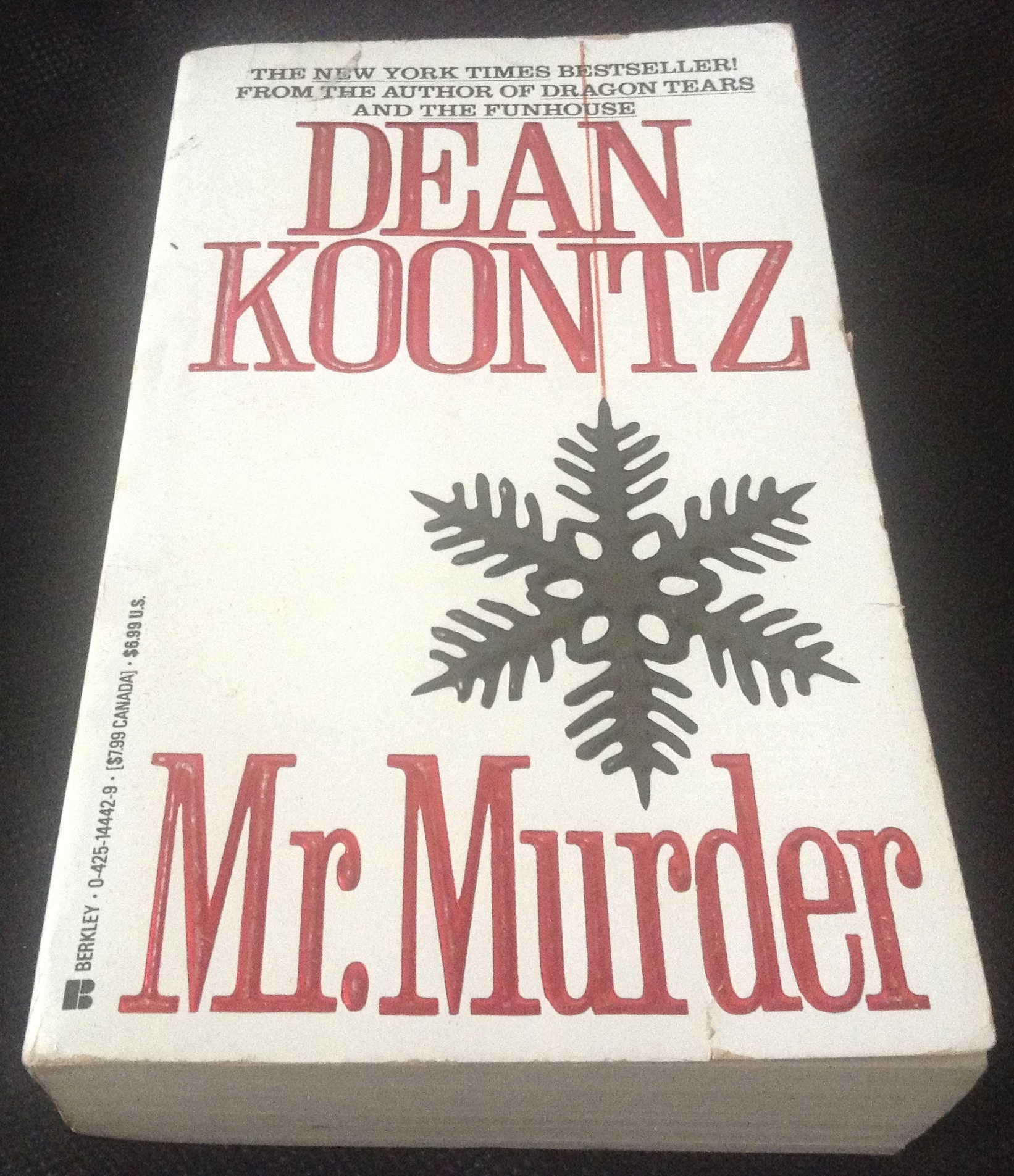 Mr. Murder by Dean Koontz ราคา 150
