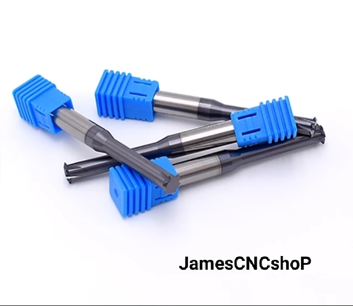 ฟันเดี่ยวทังสเตนคาร์ไบด์ปลายคม ตัดเนียน Endmills CNC เครื่องตัดมิลลิ่ง