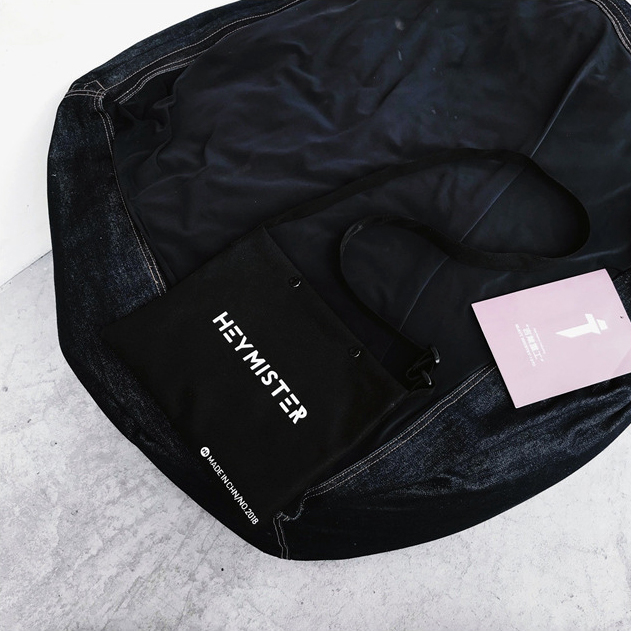 กระเป๋าคาดอก กระเป๋าสะพายข้าง heymister sq | HMS001 black