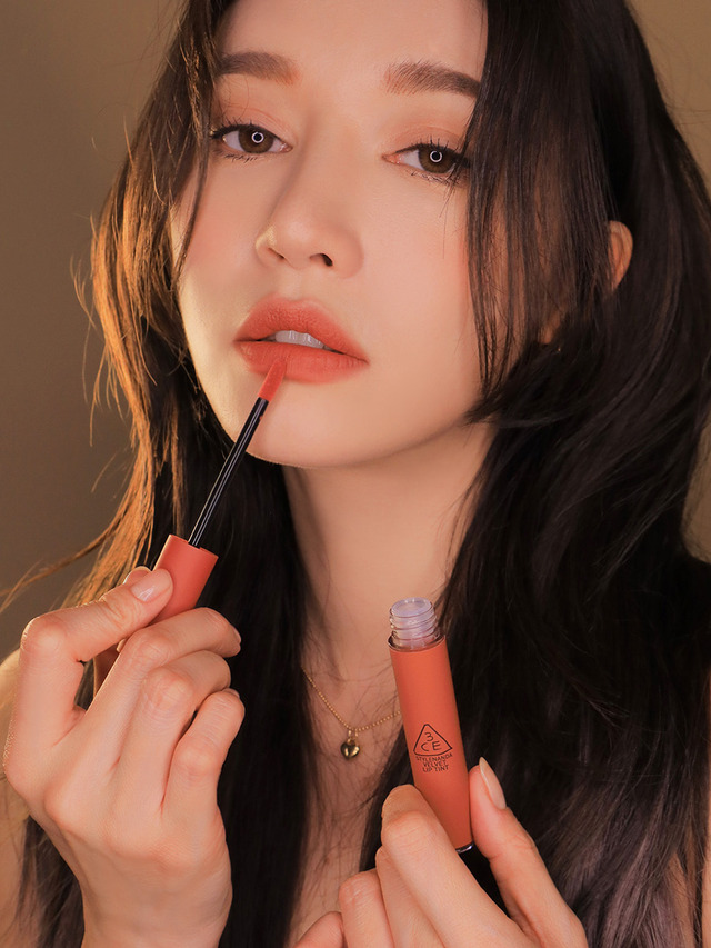 ลิปเนื้อเวลเวตแมท 3CE Velvet Lip Tint สีThink Again