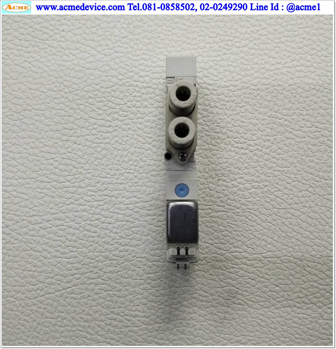 Solenoid Vaive SMC รุ่น SY3120-5LOZ-M5, 5/2, 2-Position single, Coil 24Vdc (สายลม 4 มม.)