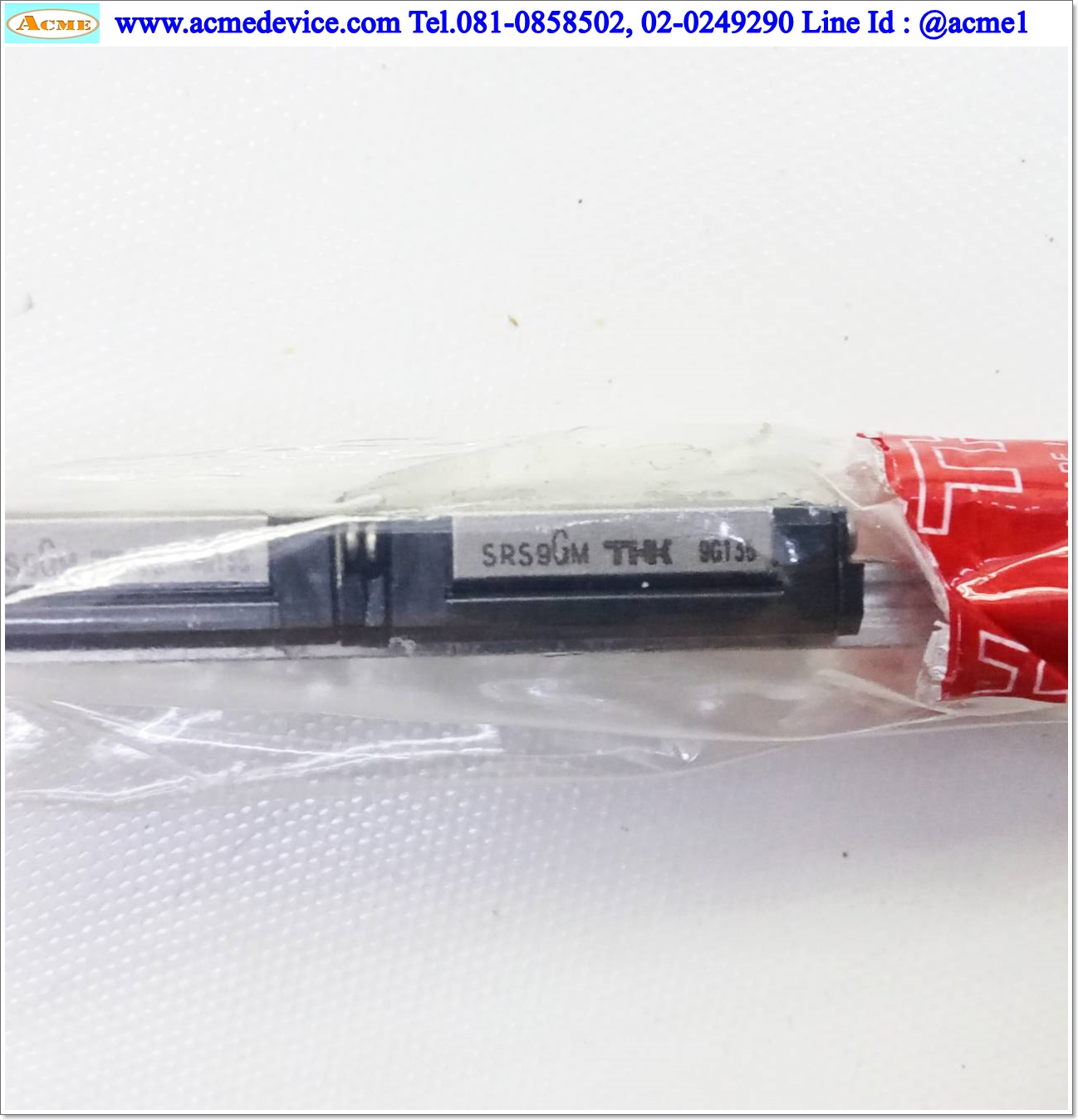 Linear Block and Rail THK รุ่น 2SRS9GMUUC1+100LPM, รางสไลด์ขนาด 9 mm. x 100 mm. (2 Block)