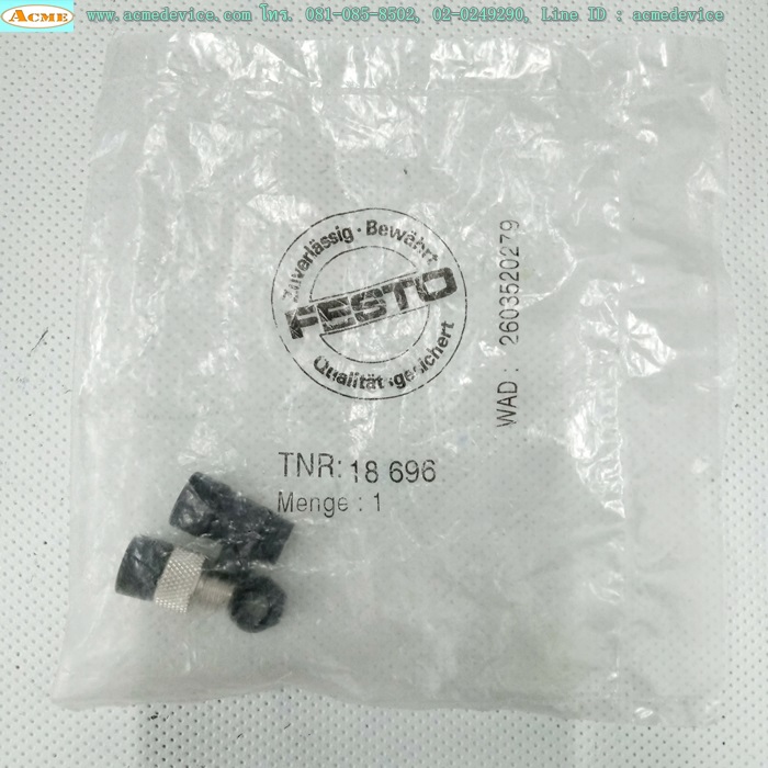 Connector Plug Festo รุ่น TNR 18 696