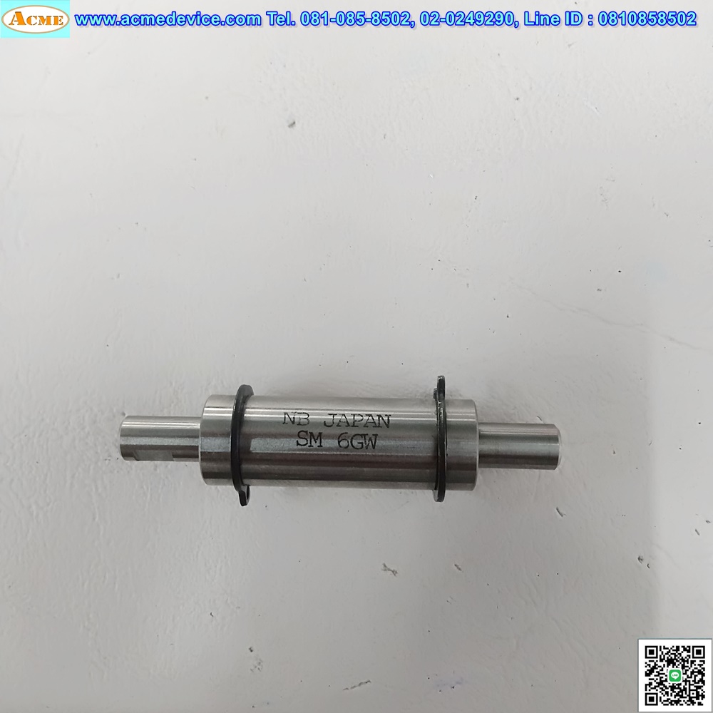 Linear Bushing and Shafts NB รุ่น SM6GW, ขนาด 6 mm x 57 mm