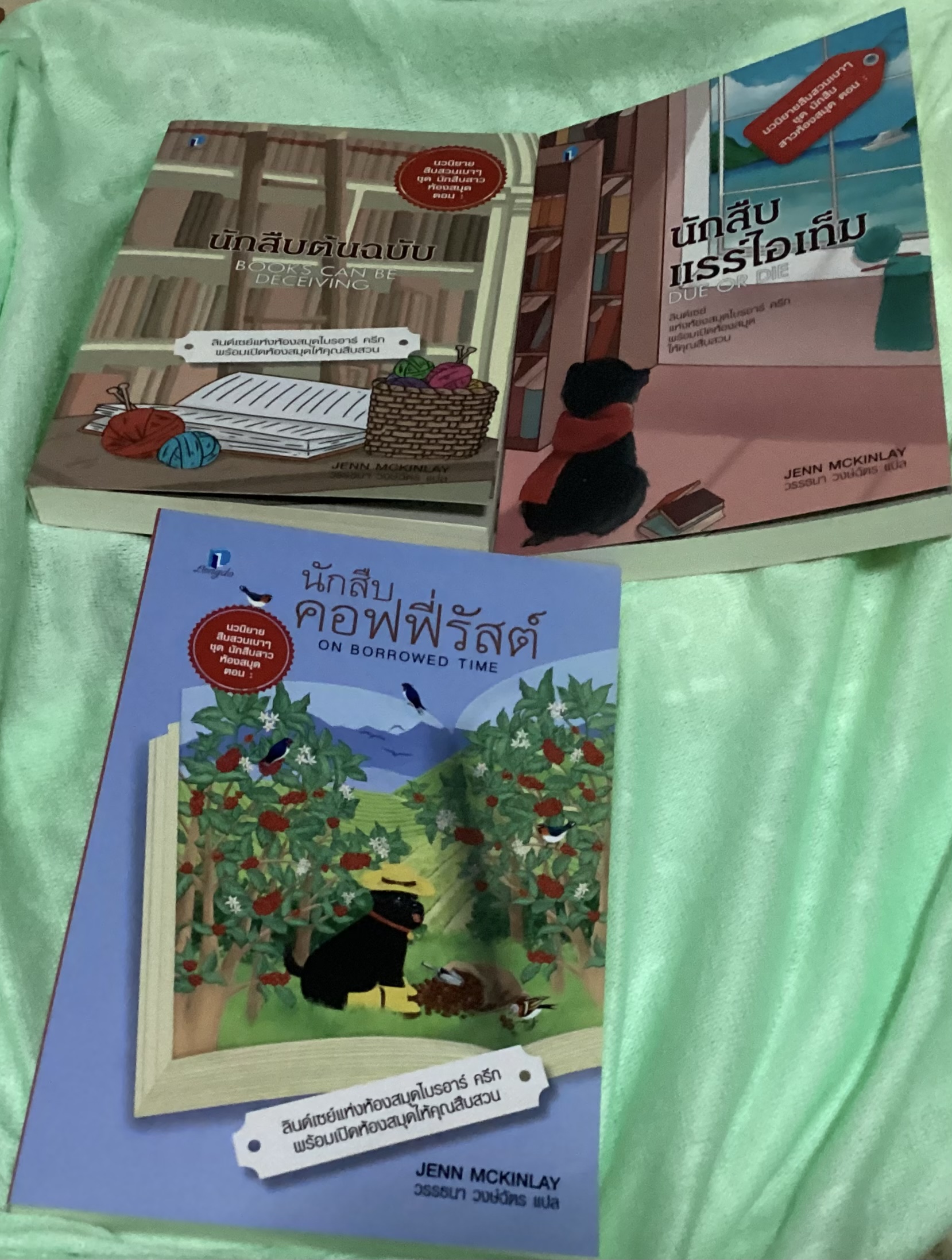 (สั่ง8จ่าย7) นักสืบสาวห้องสมุด ตอน นักสืบต้นฉบับ + นักสืบแรร์ไอเท็ม + นักสืบคอฟฟี่รัสต์ ราคา 630
