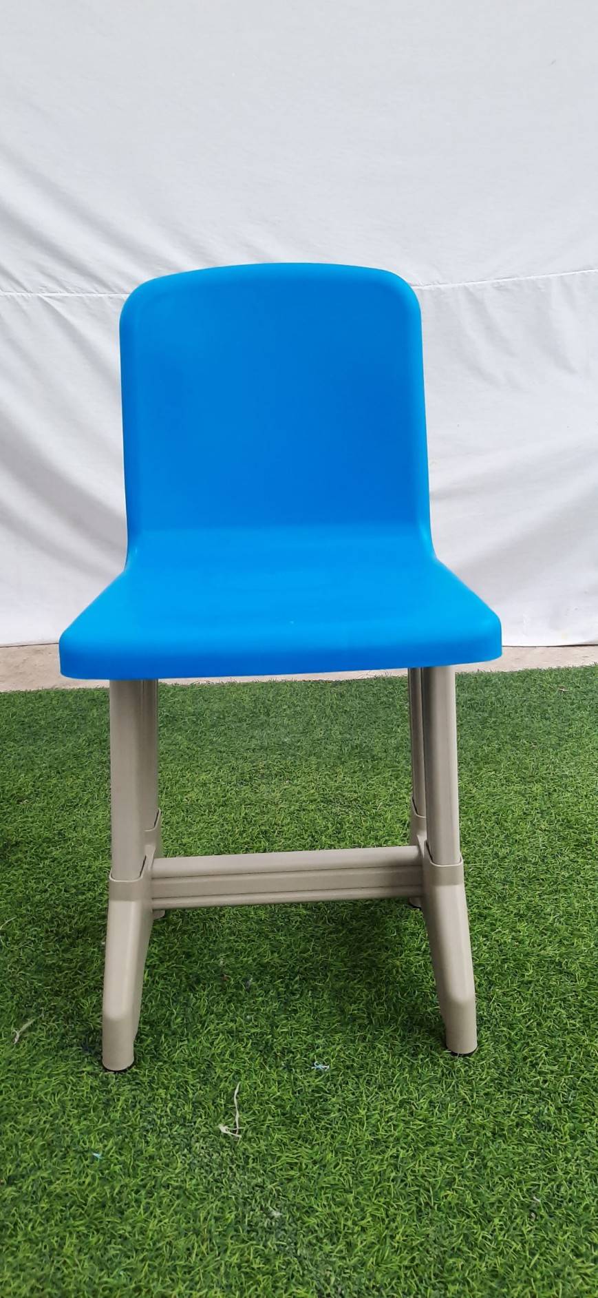 ชุดโต๊ะเรียนพร้อมเก้าอี้เด็ก โต๊ะเรียนเดี่ยวพร้อมเก้าอี้ (สีฟ้า)