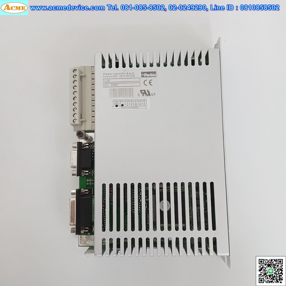 Stepping Driver Set Parker Hannifin รุ่น XL25I & Motor M22-HS32-00, 2PH (ลิงค์กับคอมฯได้อย่างเดียว)