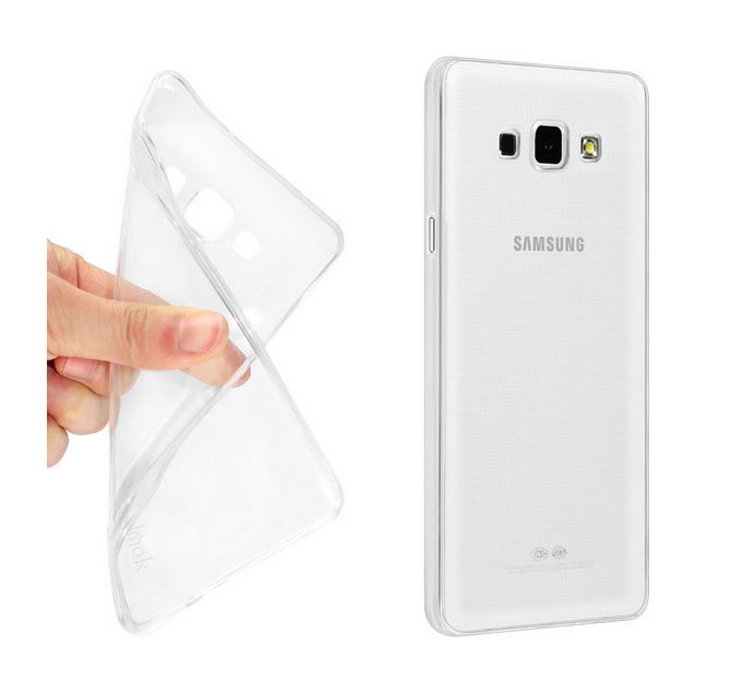 เคสซิลิโคนแท้นิ่มฝาหลัง A8 สีใส เบาบางแข็งแรง (0.3มม.)