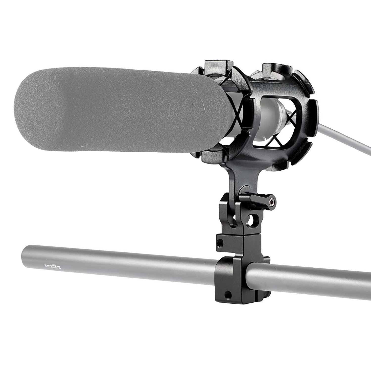 SMALLRIG® Microphone Support with 15mm Rod Clamp 1802 (ByOrder รอสินค้า2-3วัน)