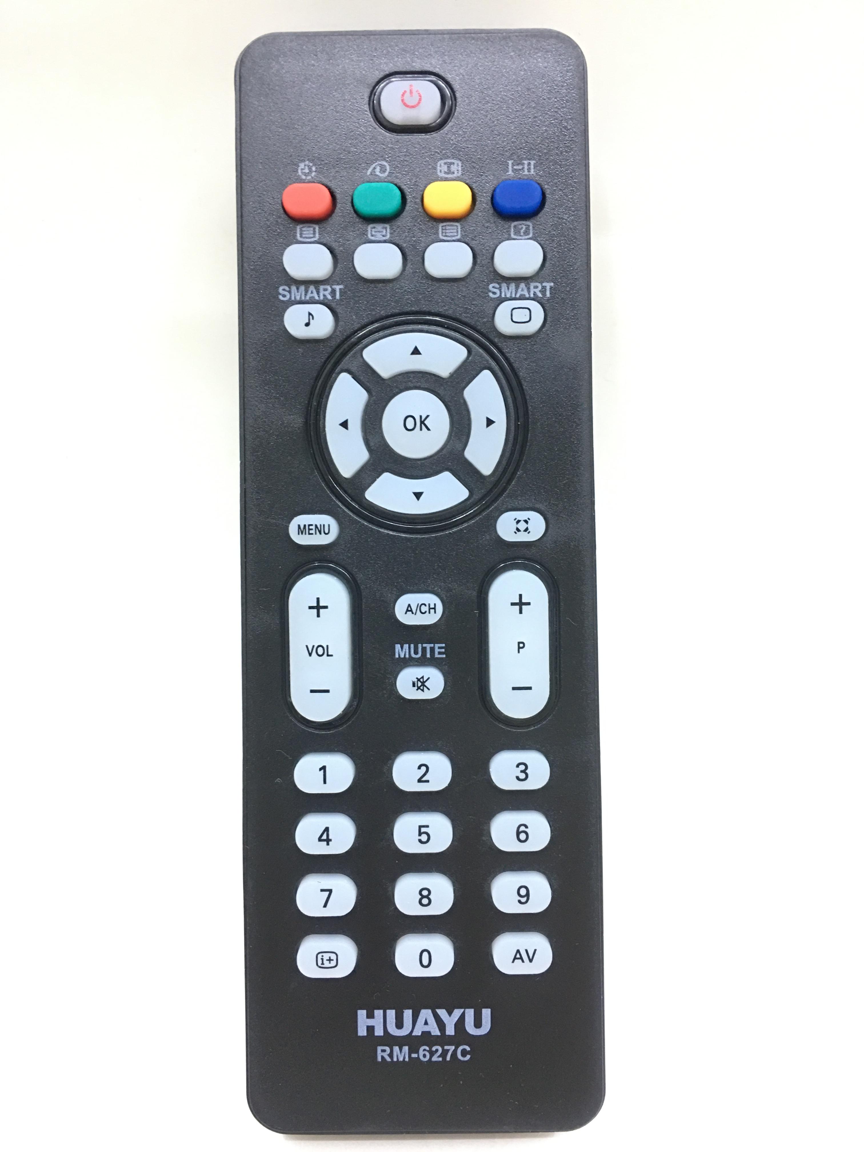 รีโมททีวี ฟิลิป Philips RM627C [ใช้กับทีวีฟิลิปส์ จอแบนตรงรุ่น]