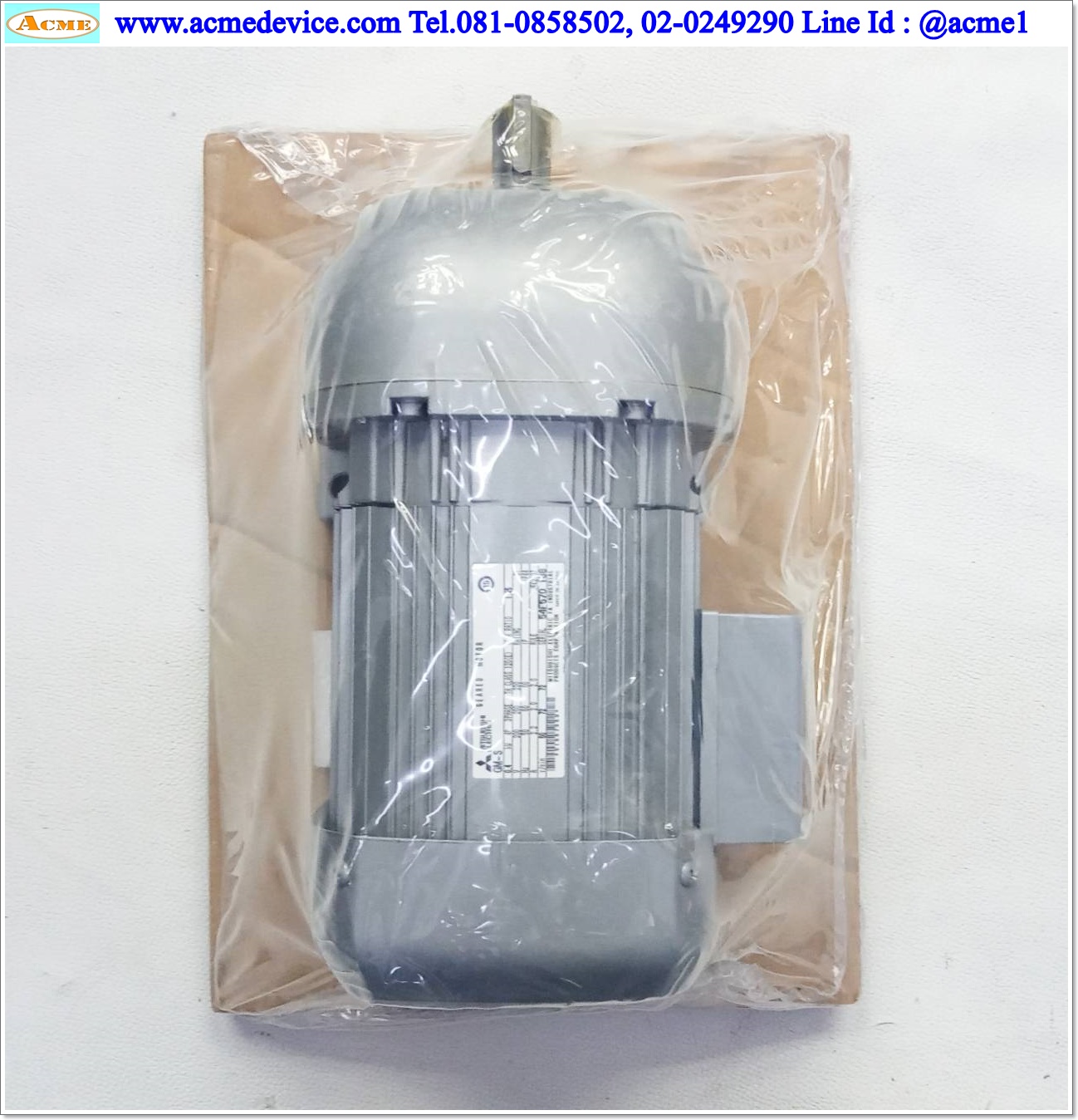 3Phase Induction Motor Mitsubishi รุ่น GM-S, 0.4kW, Ratio 1:25