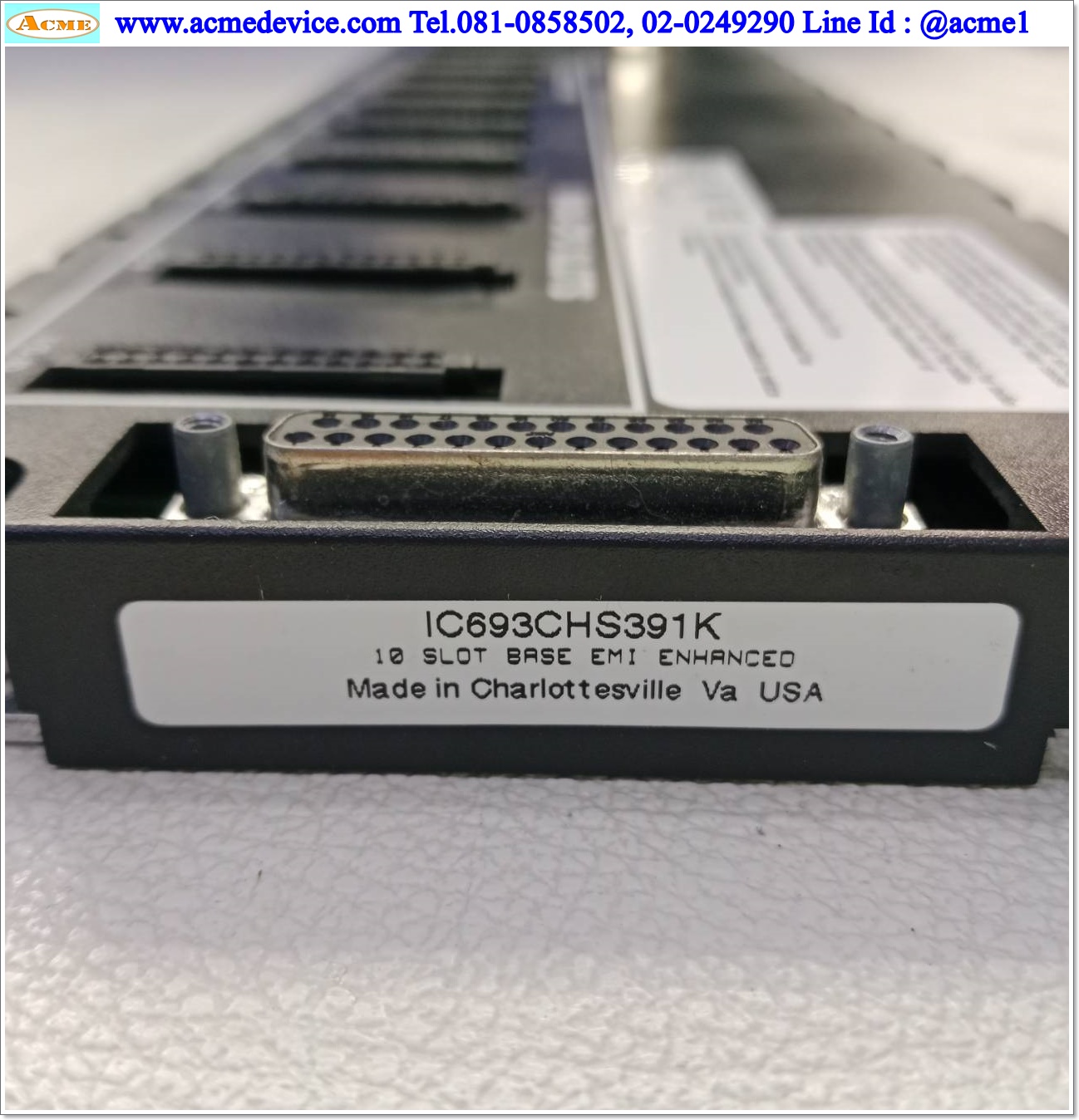 Base Unit GE FANUC รุ่น IC693CHS391K, 10 Slot
