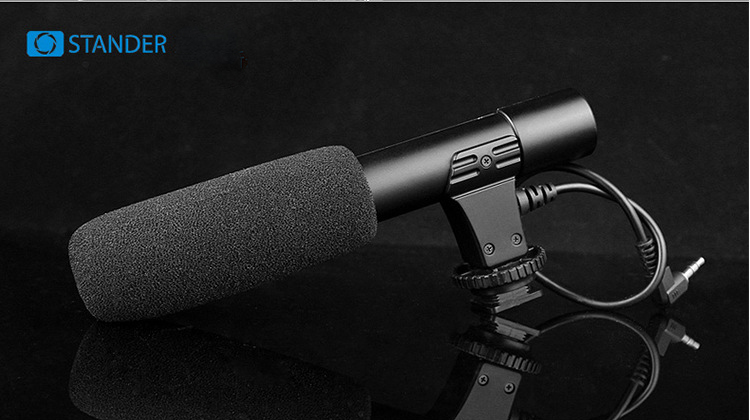 ไมค์ติดหัวกล้องSTANDER MIC-01 ราคถูก