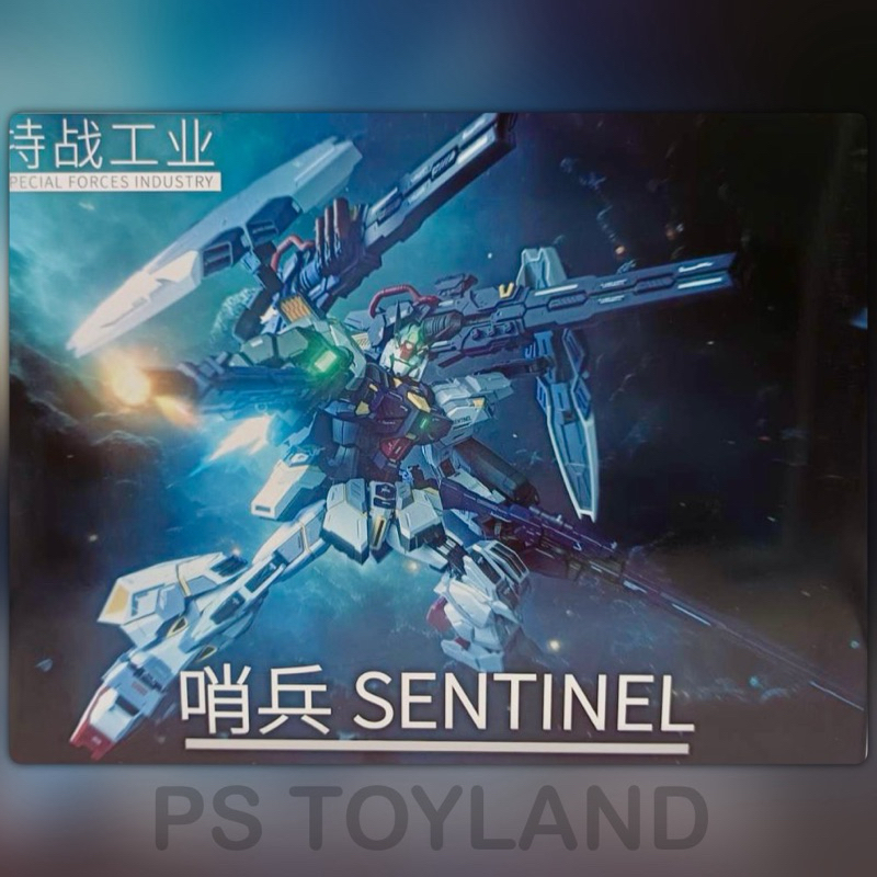 SENTINEL 1/100 หุ่นประกอบโมเดลพลาสติกค่าย Special Forces Industry Made in China จีน อุปกรณ์ต่อโมเดล Spares