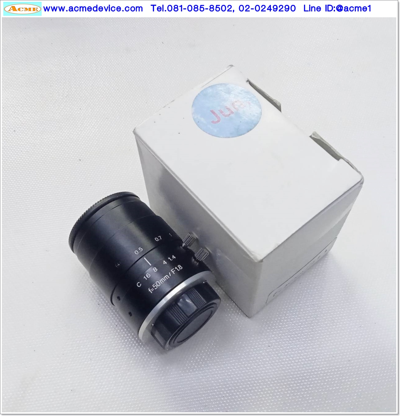 Lens Advance รุ่น MVL-50MC, 50mm., F1.8, C-Mount
