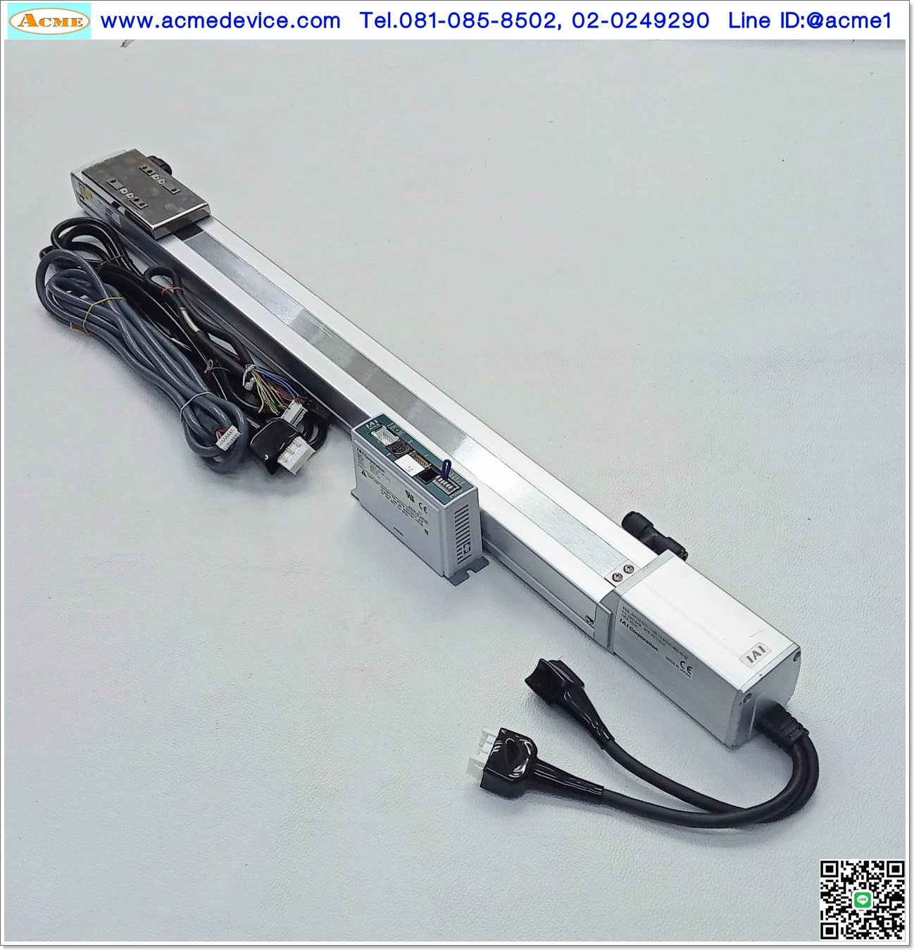 Slider IAI Drive รุ่น PCON-PL-42PI-PN-2-0 & RCP2CR-SS7C-I-42P-12-500-P1-R05-VR-SE, Stroke 500 mm, , Line driver Pulse-train Input