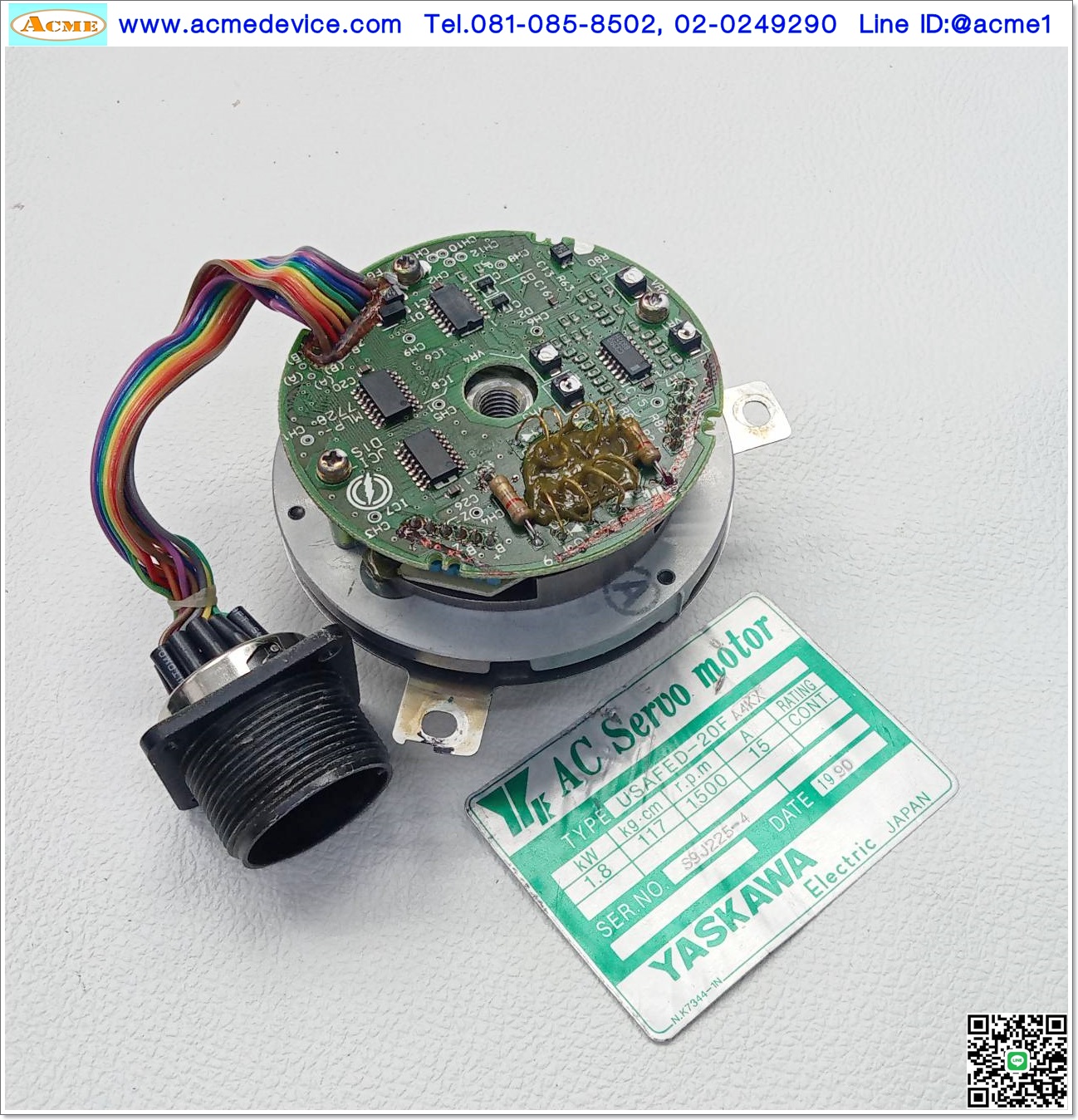 Encoder Servo Yaskawa รุ่น USAFED-20FA4KX, 1.8kW
