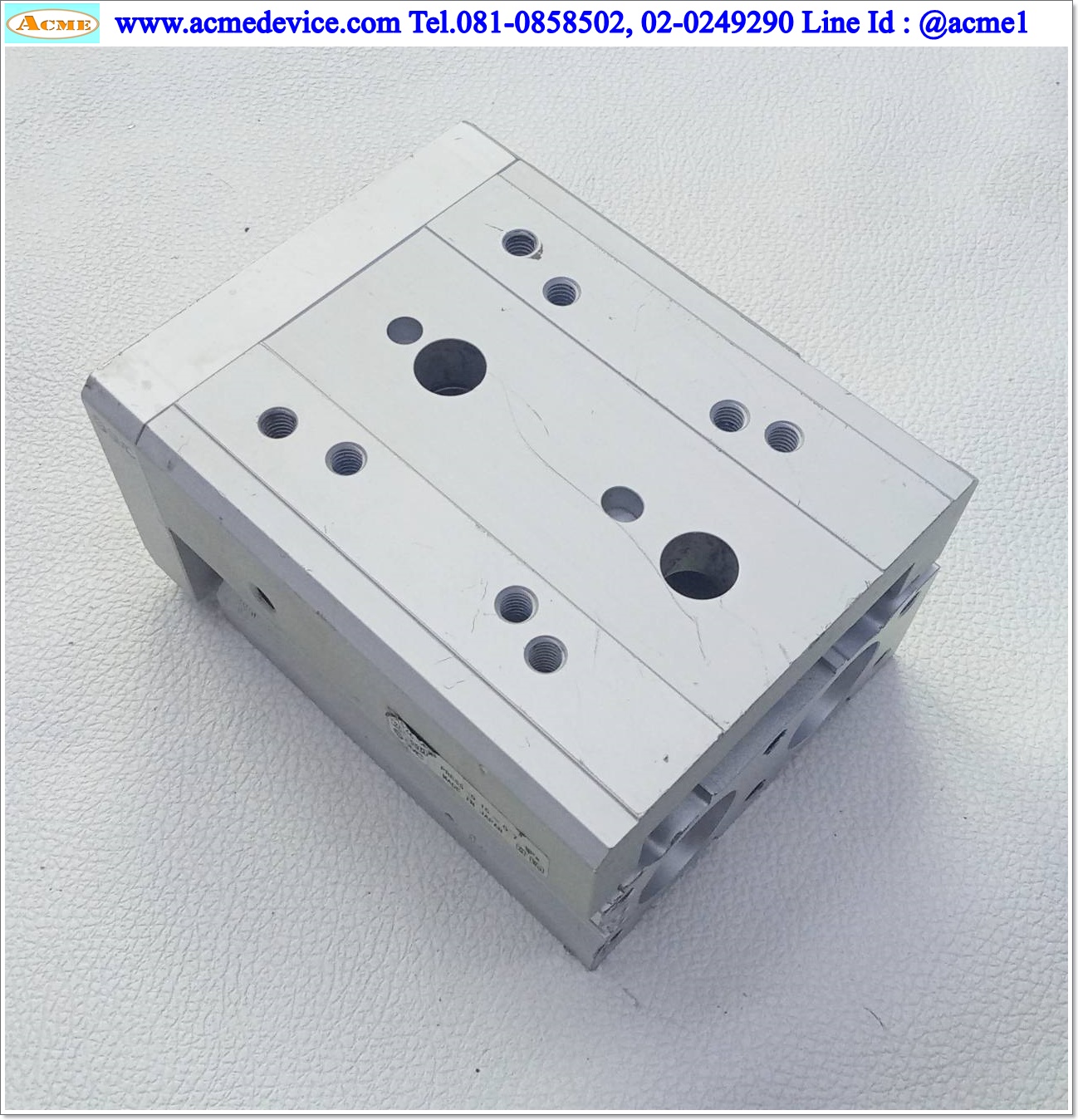 Guide Cylinder SMC รุ่น MXS25-40B, Bore 25 mm., Stroke 40 mm.
