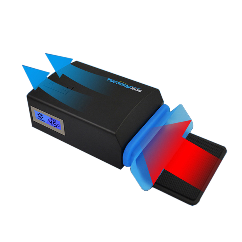 Yuesong V8 พัดลมระบายความร้อนพร้อมหน้าจอติจิตอลราคาถูก