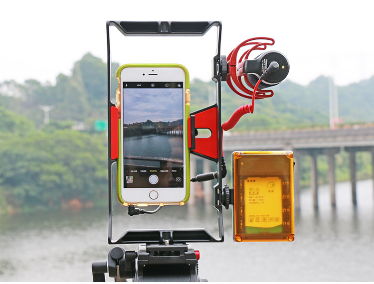 Ulanzi Smartphone video rig อุปกรณ์สำหรับติดไมค์ ไฟLEDกับมือถือทุกรุ่น