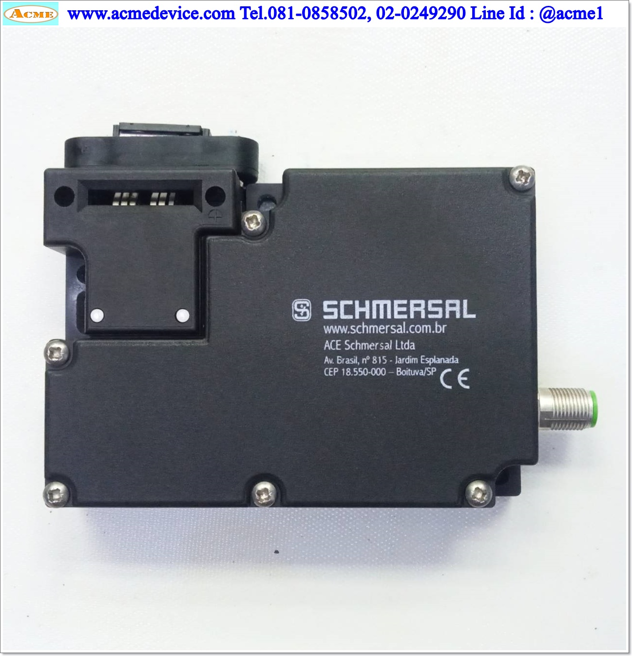 Safety Switch Schmersal รุ่น AZM 161SK-12/12RKA-024, 24 VAC/DC ( Solenoid Interlocks )