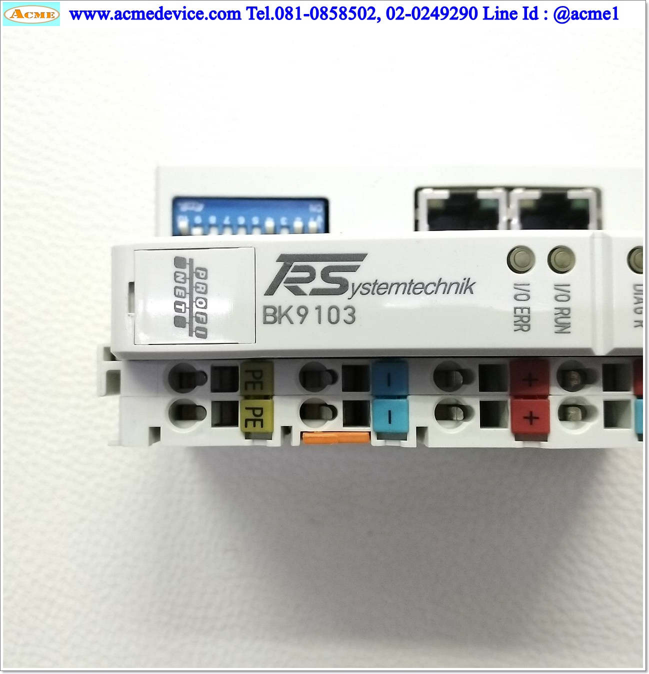 PLC Beckhoff รุ่น BK9103, PROFINET Bus Coupler