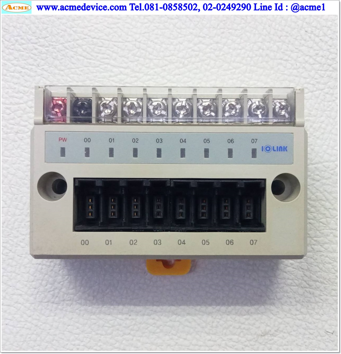 Interface Branch IO Link รุ่น MC-T08PL-3, PNP, 8 Point, 12-24Vdc