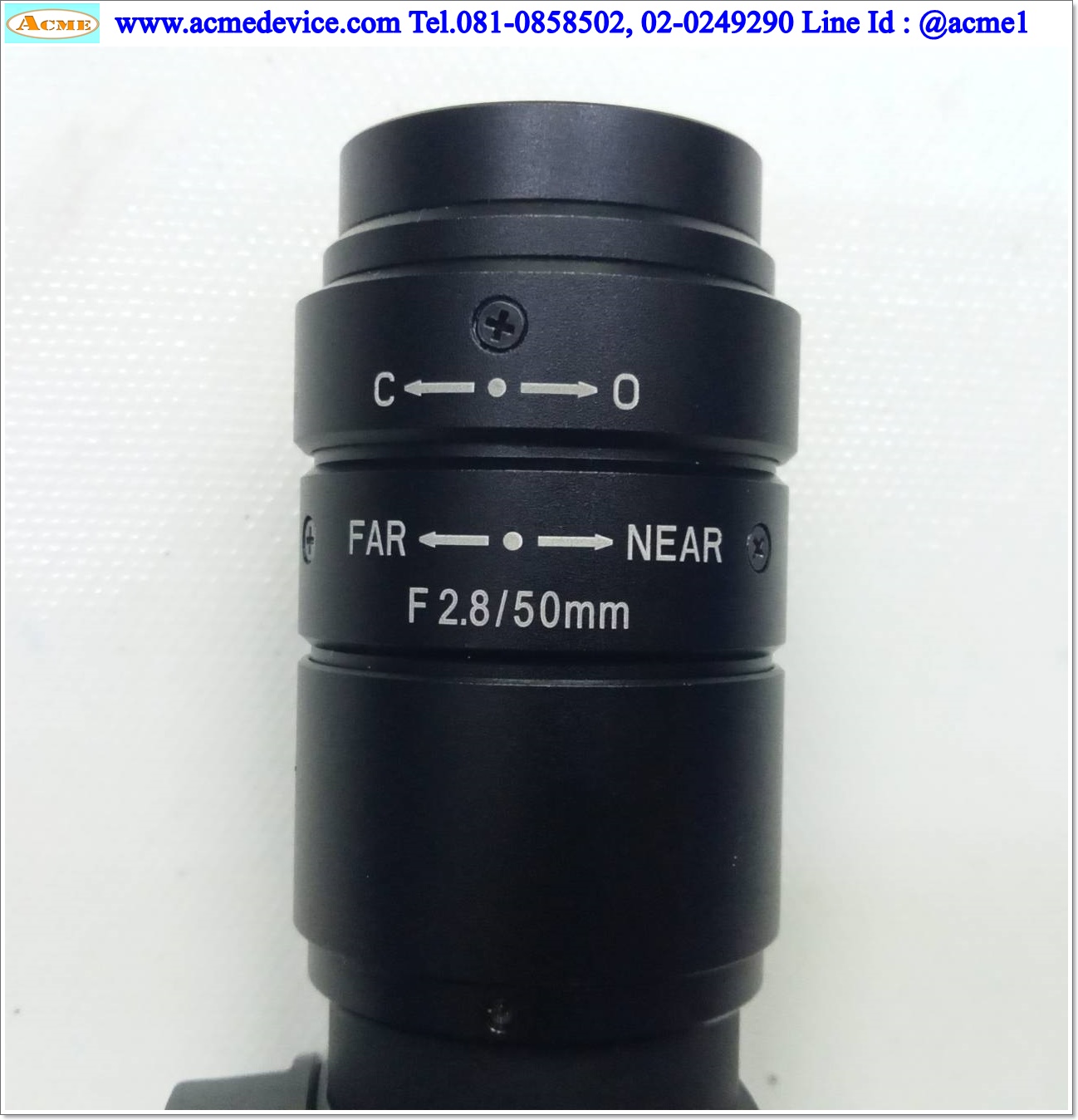 Keyence Multi-Camera Imaging Controller รุ่น XG-8700 & CA-E800 & XG-H500M, Lens CA-LH50, F2.8/50mm., CA-CH5