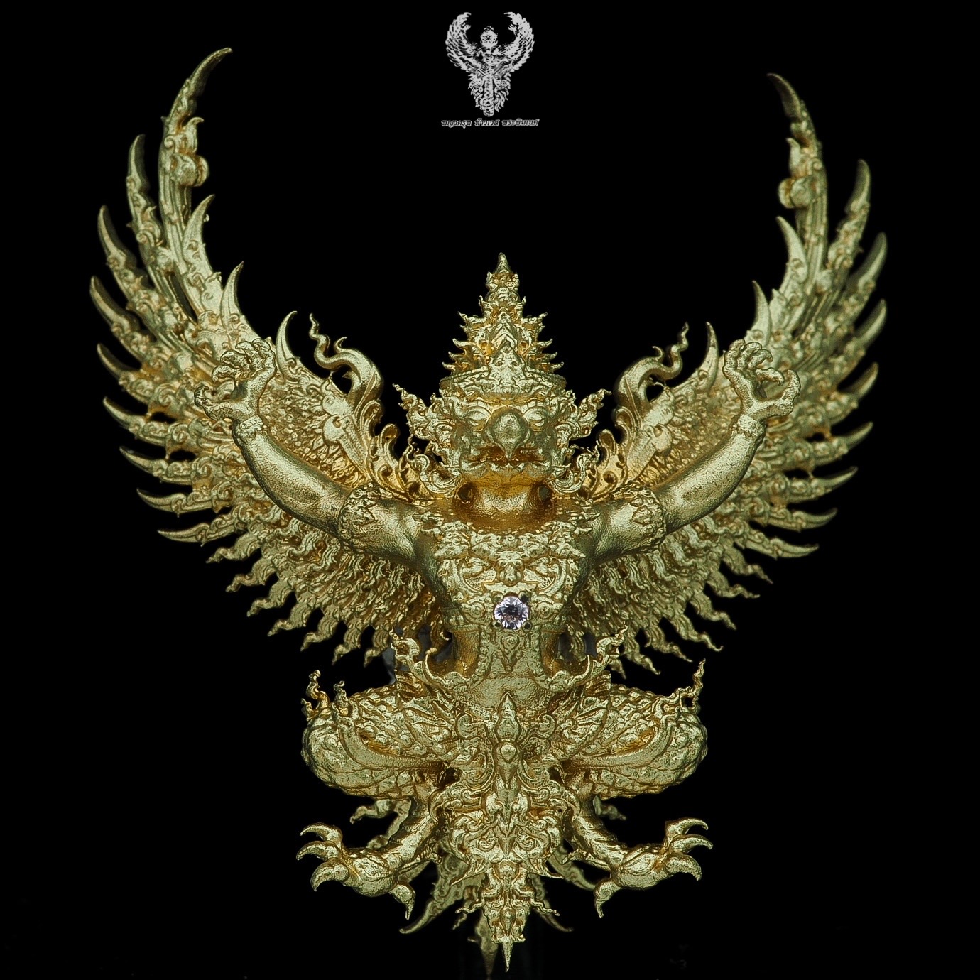 #พญาครุฑสุบรรณราช วัดหายโศก อุดรธานี เนื้อชนวนมวลสาร