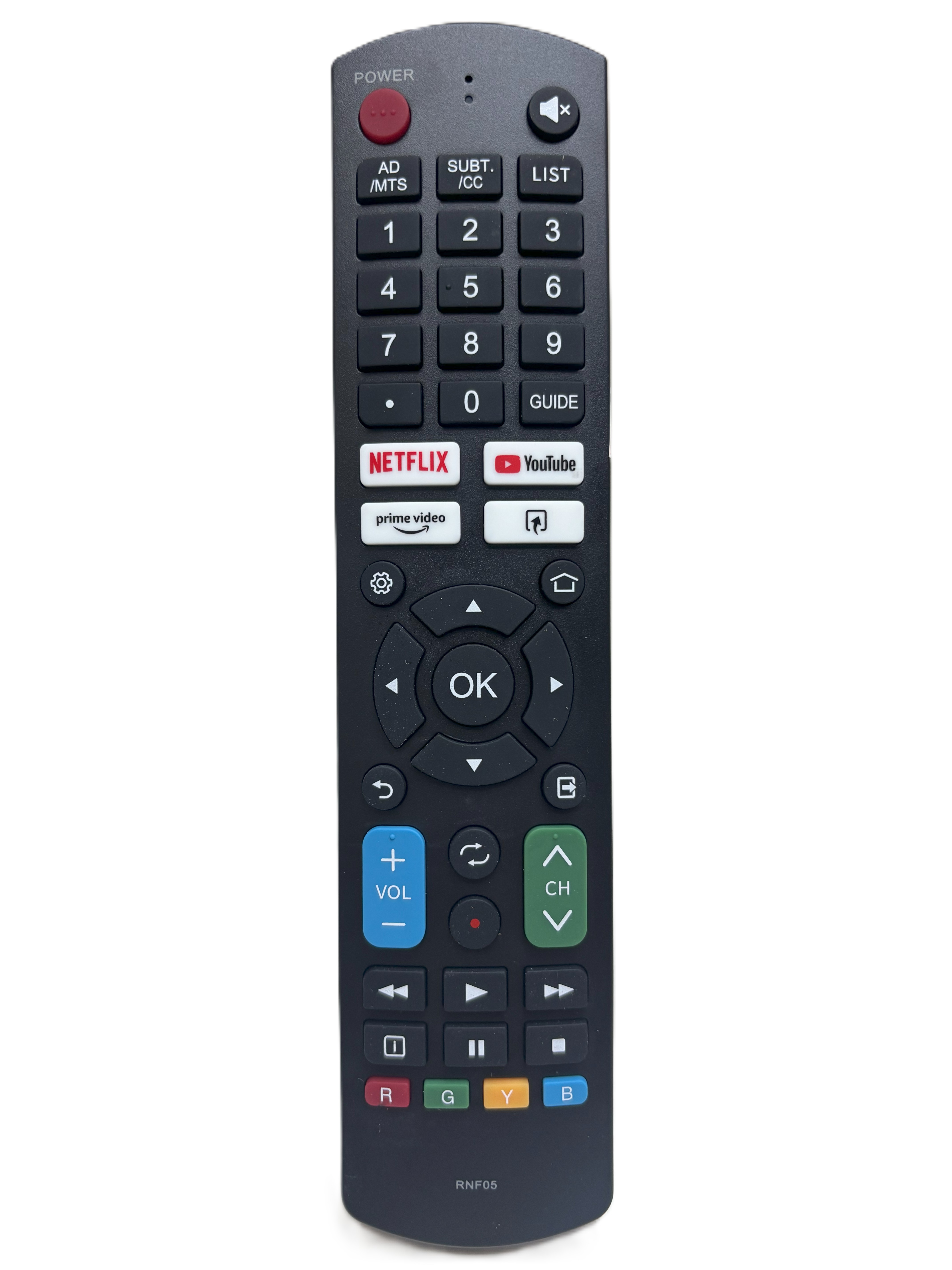 รีโมททีวี ชาร์ป Sharp รุ่น RNF05 , NF05 ใช้กับสมาททีวีชาร์ป Sharp ที่รีโมทตรงรุ่น