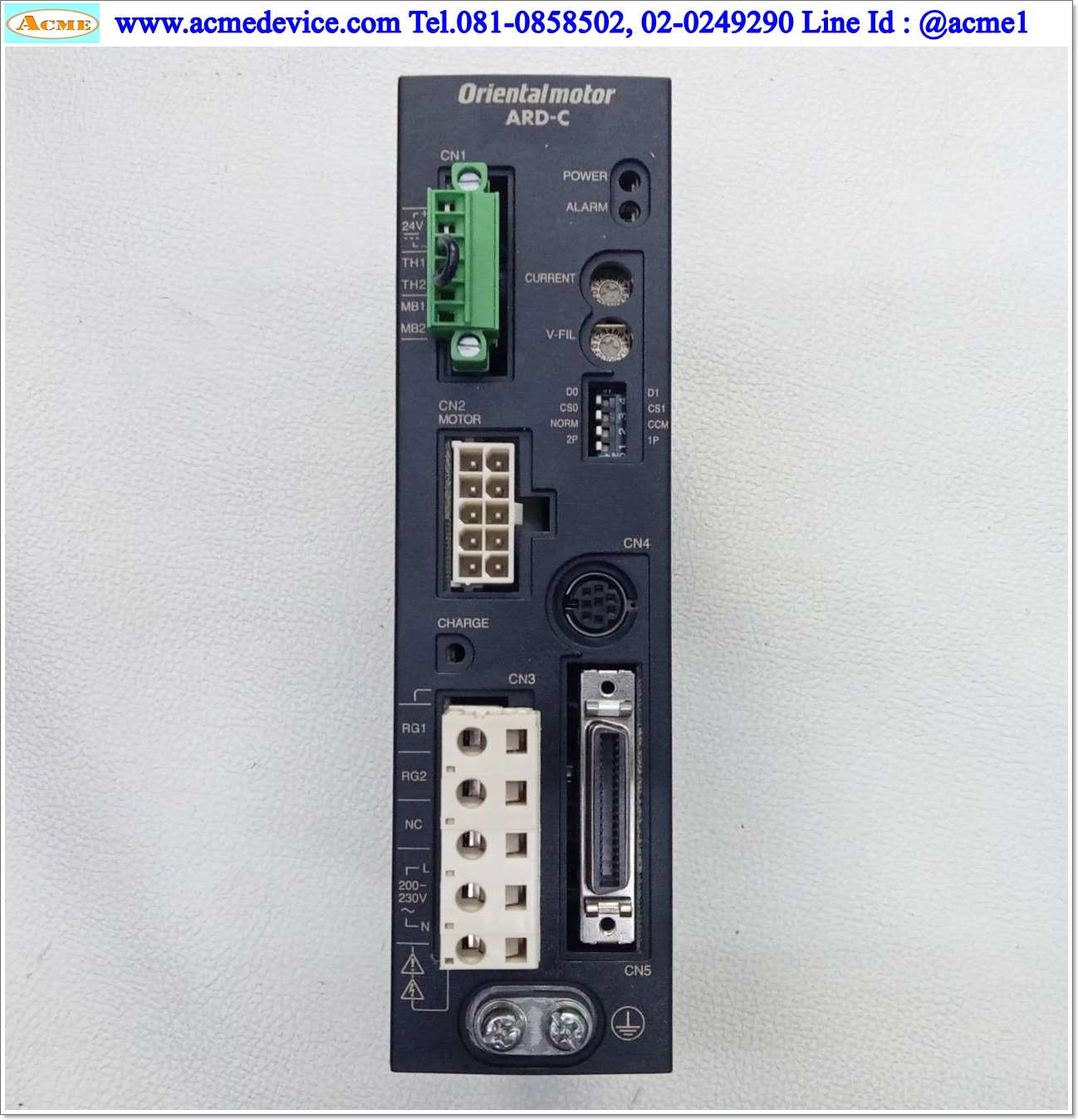 Closed Loop Stepper Oriental รุ่น ARD-C & Motor ARM46AC-T10, 0.49A, 200-230V