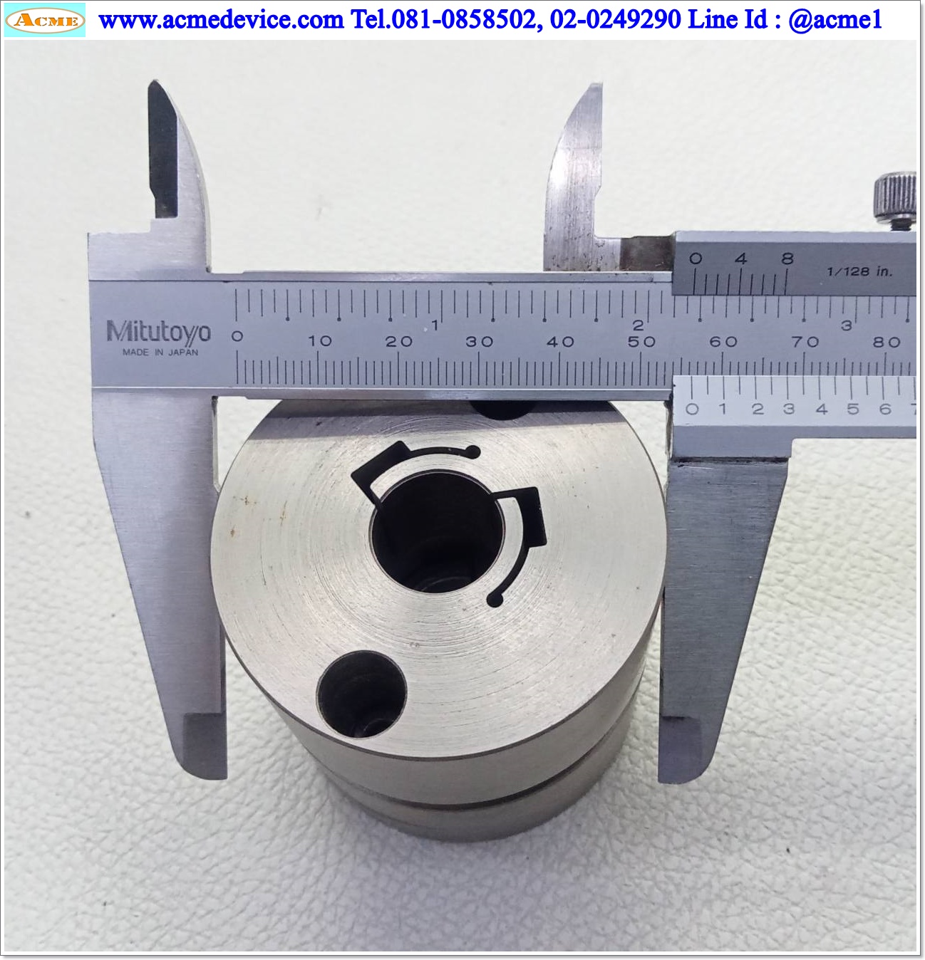 Coupling ขนาด ID 15/16mm., OD 56 mm., L 55 mm.
