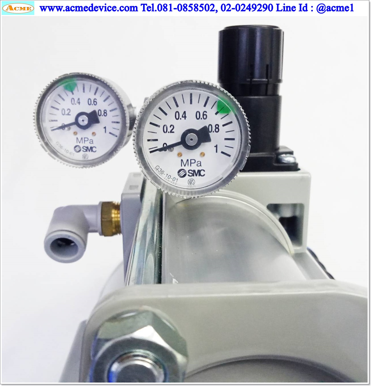 Booster Regulator SMC รุ่น VBA20A-03GN + VBAT20A1