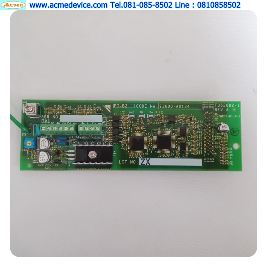Circuit Board for Inverter PG Card, PG-B2, 73600-A-134