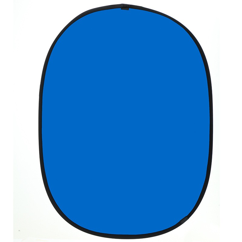 รีเฟล็ก Reflector 2in1 สีเขียว+น้ำเงิน ขนาด 150Cm x 200 Cm สำหรับใช้งาน green screen