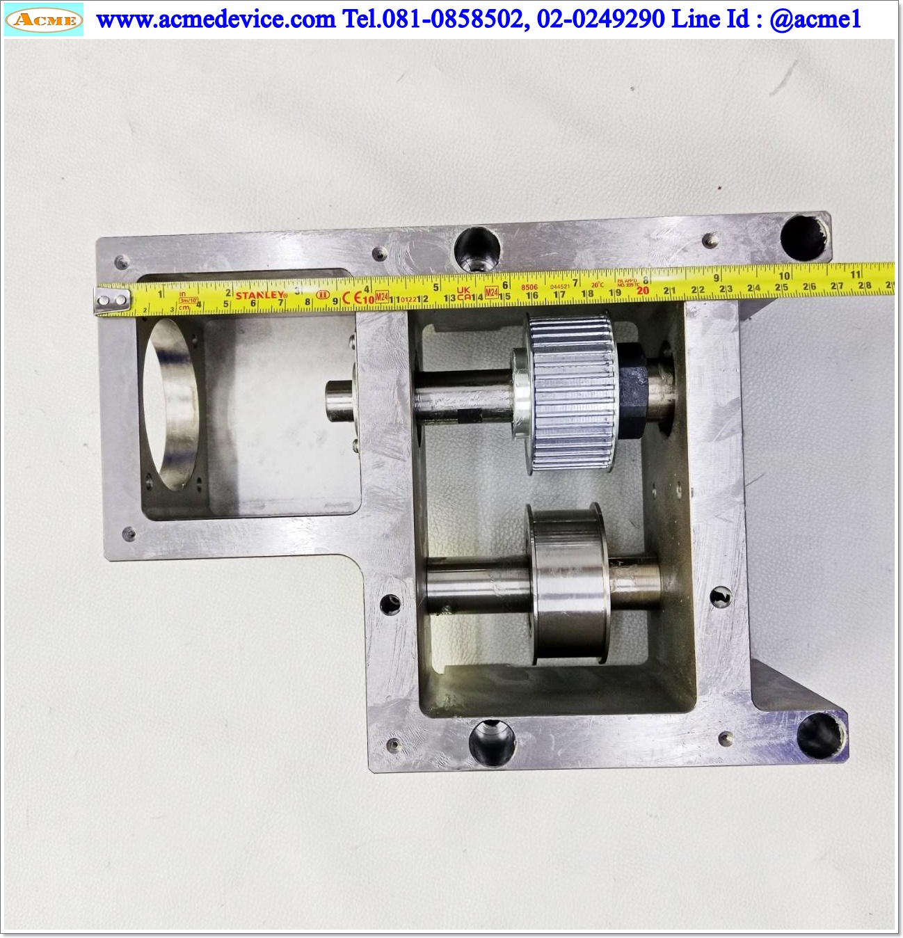 ชุด Timing Belt & Pully, ขนาดหน้ากว้างไทม์มิ่ง 26 mm., Stroke 130 mm., สูง 270 mm