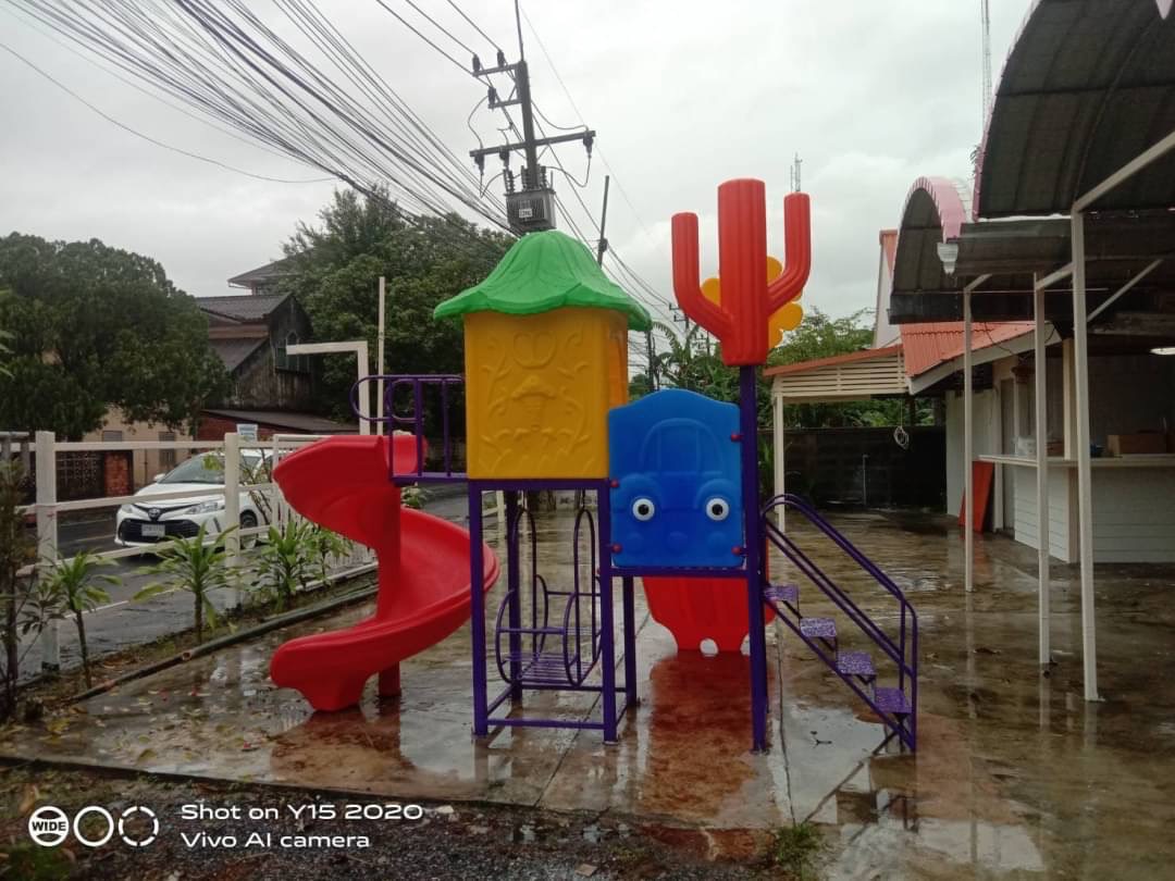 ชุด บ้านลิงน้อย เครื่องเล่นสนามกลางแจ้งและในร่มแสนสนุก