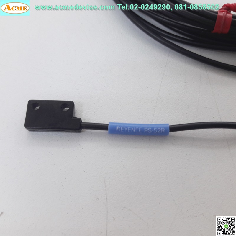 Photoelectric Keyence รุ่น PS-52R+PS-52T, ระยะ 600 mm. (รับ-ส่ง)