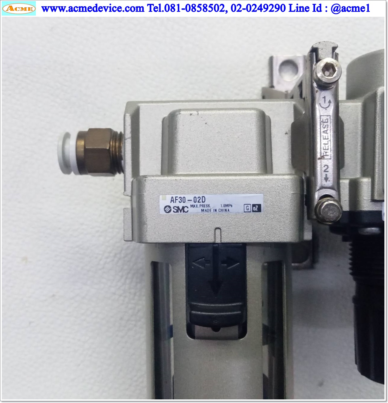 Regulator SMC รุ่น AR25-02E + AF30-02D